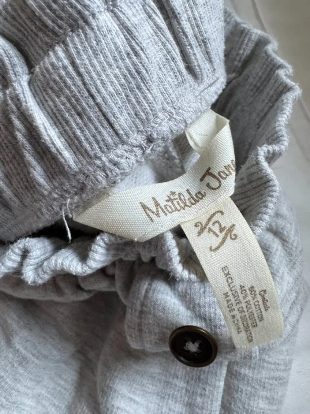 Matilda Jane Girls Size 12 Just Imagine Alisha Knit Hoodie and Jogger Set